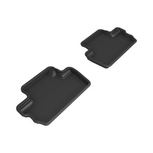 Lexus IS 350C Floor Mats - Rear - 3D MAXpider - Kagu - Black - `09-`15 Lexus IS 350C Floor Mats - Rear - 3D MAXpider - Kagu - Black - `09-`15